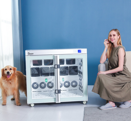 Hundepflegentrockner-Kasten des entfernbares unteres Haustier-trocknender Kasten-140Kg intelligenter