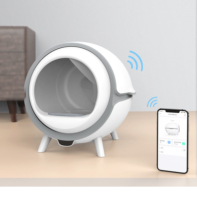 APP STEUERN intelligentes Cat Litter Box DC12V Soem mit SAND-UNDICHTEM PEDAL