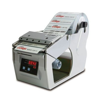 Transparente automatische Etikettenspender-Maschine der Aufkleber-Zufuhr-50mm