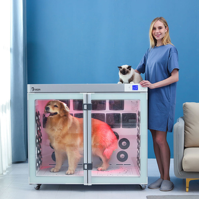 Intelligentes Haustier, das Kasten für Hundehaar 93kg 2500w mit entfernbarer Unterseite trocknet