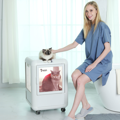 Intelligentes Haustiergebläse mit LED-Anzeige und 4 verschiedenen Düsen für Katzen- und Hundewasser