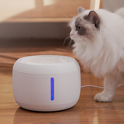 Intelligente Haustier-Wasserspender-Cat Stainless Steel Circulating Filter Usb-Aufladung