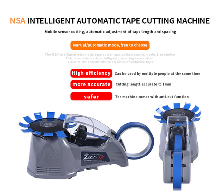 Drehscheiben-Band-Schneidemaschine 2A Zcut-870 mit mobilem Sensor